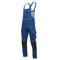 Полукомбинезон рабочий джинсовый COLEMANN Blue