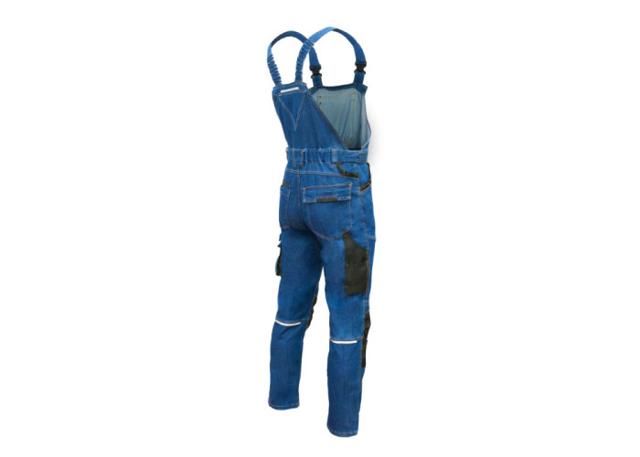 Полукомбинезон рабочий джинсовый COLEMANN Blue