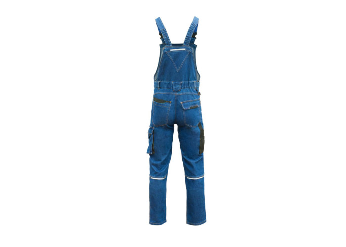 Полукомбинезон рабочий джинсовый COLEMANN Blue