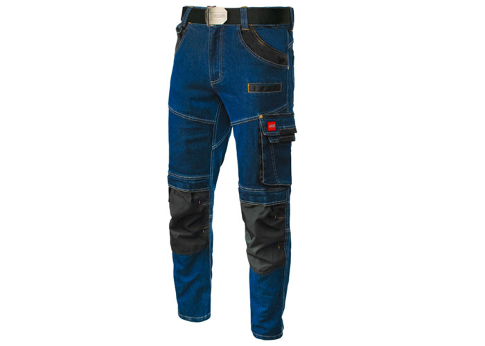 Штани джинсові робочі COLEMANN JEANS BLUE