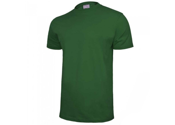 Футболка однотонная рабочая 100% хлопок SAHARA T145 Green